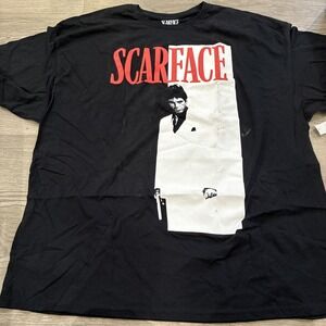 Scarface graphic Short Sleeve T-shirt Mens 3XL XXXL Black